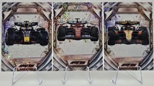 2025 Topps Chrome F1 Diamond 75th Anniversary Verstappen Leclerc Norris《3 Card》