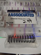 Team Associated 7426 Springs Fr Black 2.765 L...