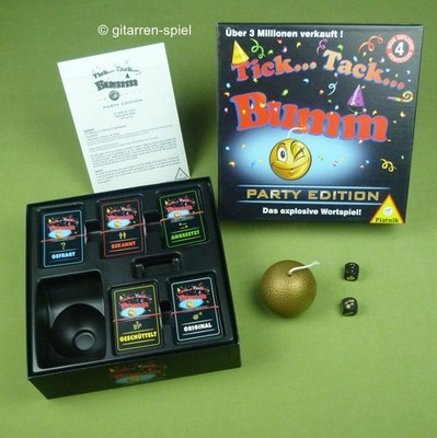 Tick  Tack  Bumm  Party Edition - Komplett 1A Top! von  Piatnik ab 12 Jahren