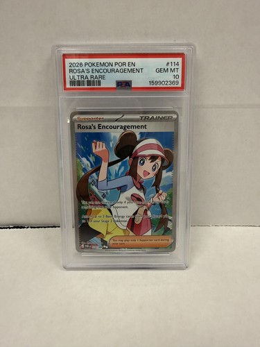 Rosa's Encouragement graded PSA 10 for sale on eBay