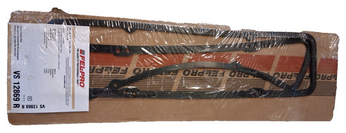 Small block chevy rubber 4 hole valve cover Gasket Set Fel-Pro VS 12869 R