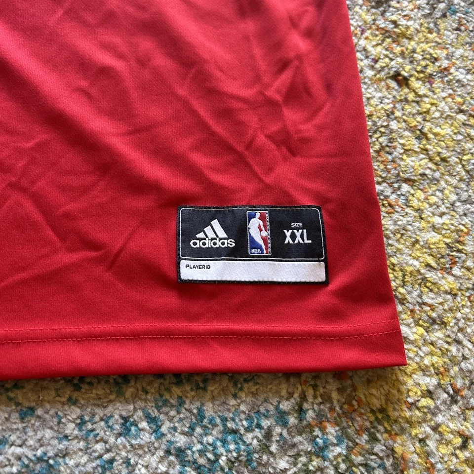 Adidas Brian Scalabrine Chicago Bulls Jersey White Mamba 2XL RARE! - Image 2 of 4