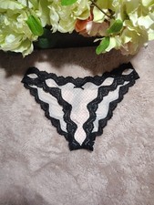 Vintage Victoria's Secret Rushed Back Polkadot Cheekini