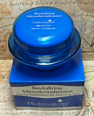 Hydroxatone Revitalizing Microdermabrasion Exfoliating Creme-1 oz-NIB-Sealed