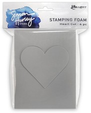 Simon Hurley create. Stamping Foam Shapes-Heart Cut