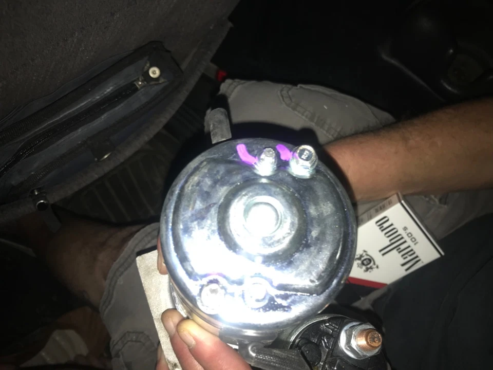 Chevrolet Silverado 1500 2003 4,3 L nuevo nunca usado motor de arranque - arranque  Foto 3 de 4