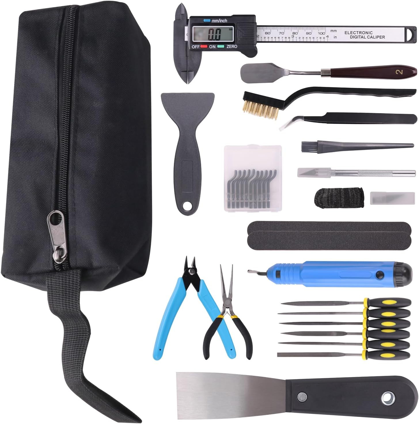 Sovol 3D Drucker Werkzeug Set, 36 PCS 3D Drucker Zubehör Mit Düsen Reinigung, Sp