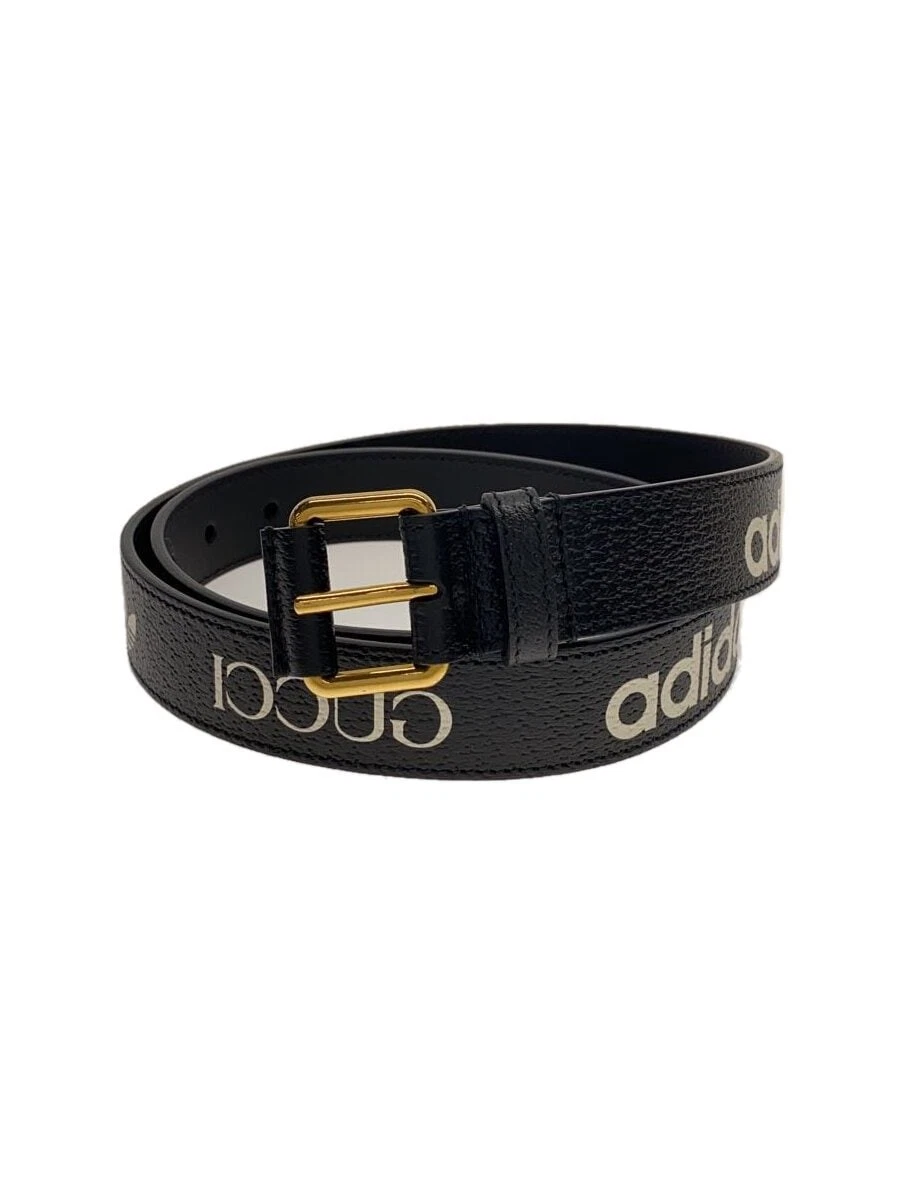 GUCCI × Ceinture adidas Cuir BLK All over Homme 480199