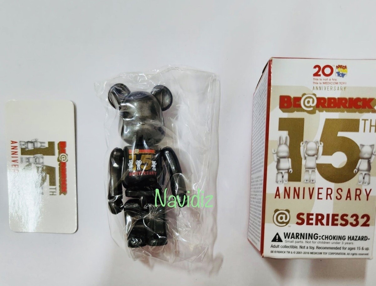 Medicom Bearbrick 32 Artist Secret 15th Anniversary 100% be@rbrick 