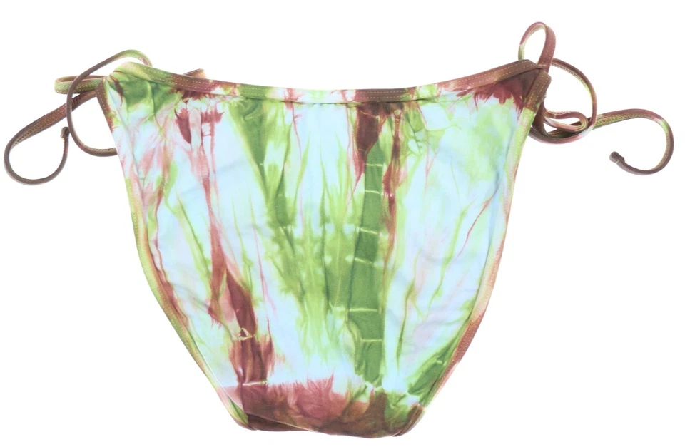 Traje de baño inferior de bikini verde talla L Lucky Brand 267657 para mujer Foto 2 de 2