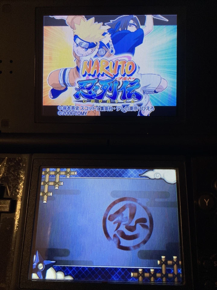 Nintendo DS NARUTO Ninja Destiny Japanese Action Games TOMY Shinobi Retuden - Image 2 of 4