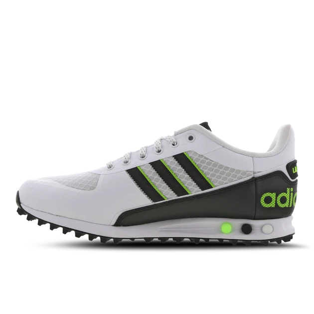 Original Adidas La Trainer White Core Black Green Trainers FX3535 |