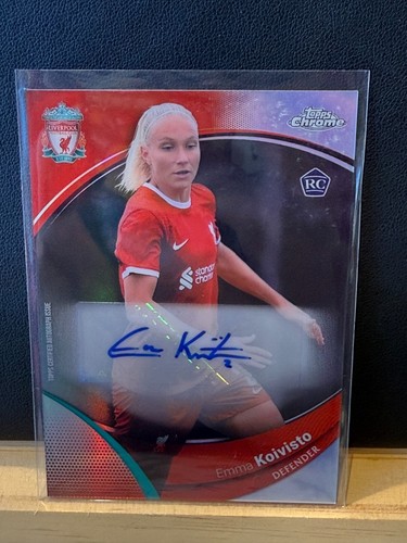 2023-24 Topps Chrome Liverpool Emma Koivisto RC Autograph