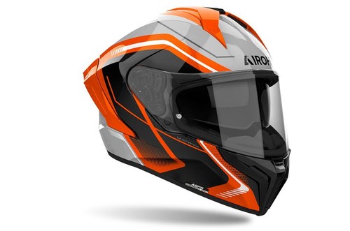 Off-Road Helmet Airoh MATRYX WIDE Orange Gloss - Picture 4 of 4