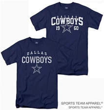 DALLAS COWBOYS JERSEY NAVY BLUE T-SHIRT
