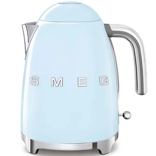 SMEG 50's Retro Style 7-Cup Electric Kettle, Pastel Blue