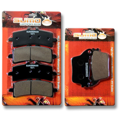 Front+Rear Disc Brake Pads for Kawasaki Ninja ZX-10RR ZX10R Front+Rear Disc Brake Pads for Kawasaki Ninja ZX-10RR ZX10R
