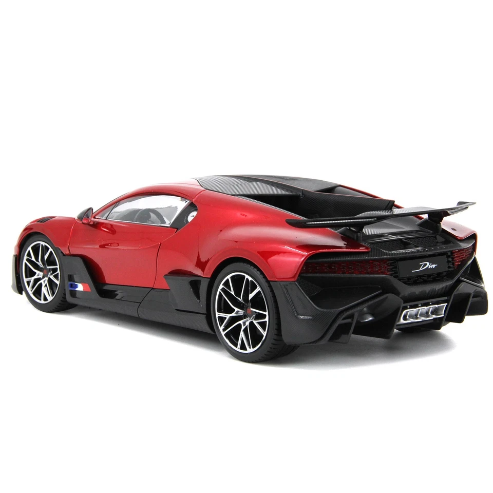 1:18 Bburago Bugatti Chiron Divo Diecast Car Model Supercar Toy gift Collection - Image 3 of 4