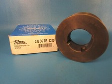 Martin 2 B 36 TB 1210 Bushing Bore V-Belt Pulley - A, B Belt Section, 2 Groove
