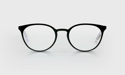 Eyebobs Jim Dandy +1.25 Black Round Reading Glasses R1205