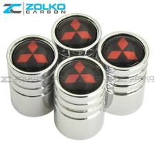 Valve Stem Caps Wheel Tire 4pc 2 Color Option - Us Seller