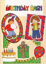"BIRTHDAY BASH" CADD / MY MINDS EYE DIE CUT SET  KIDS FUN CELEBRATE PARTY 