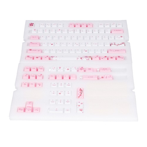 Dye Sublimation Keycaps PBT 113 Keys English Mechanical Keyboard Accessories EOM - Photo 5/12