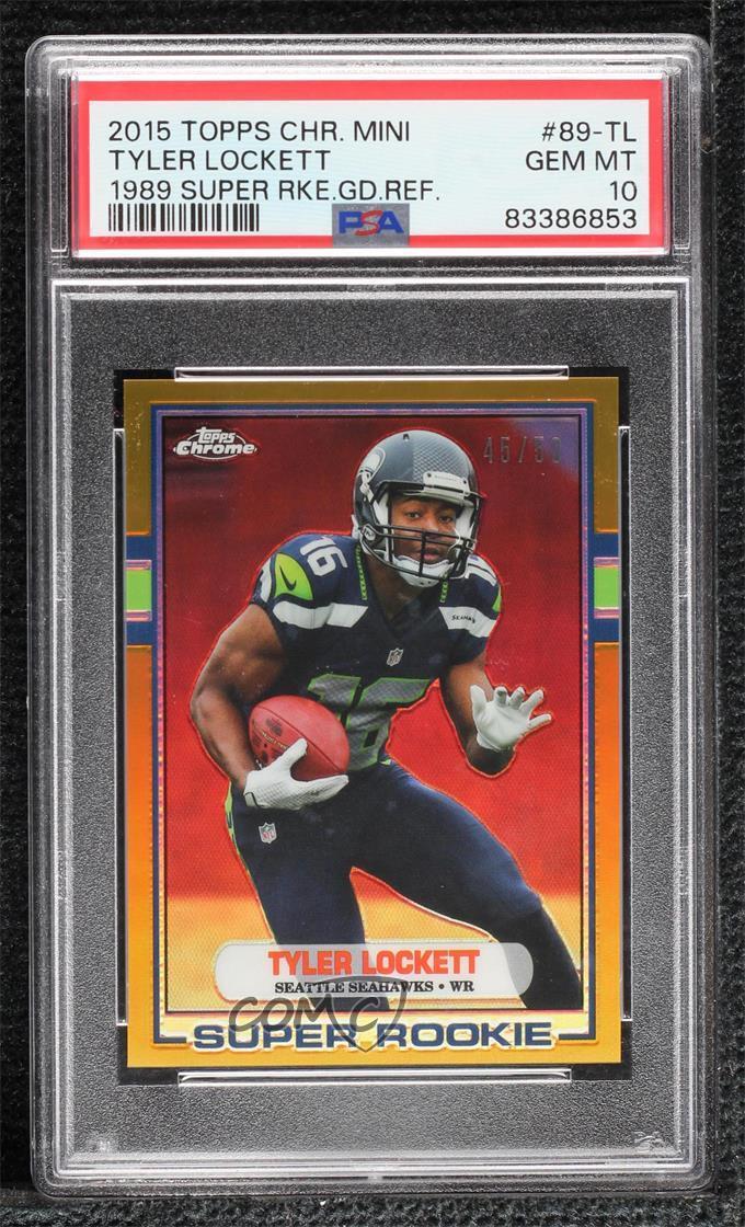 Tyler Lockett Topps Chrome Mini 1989 Super Rookie #89TL Base