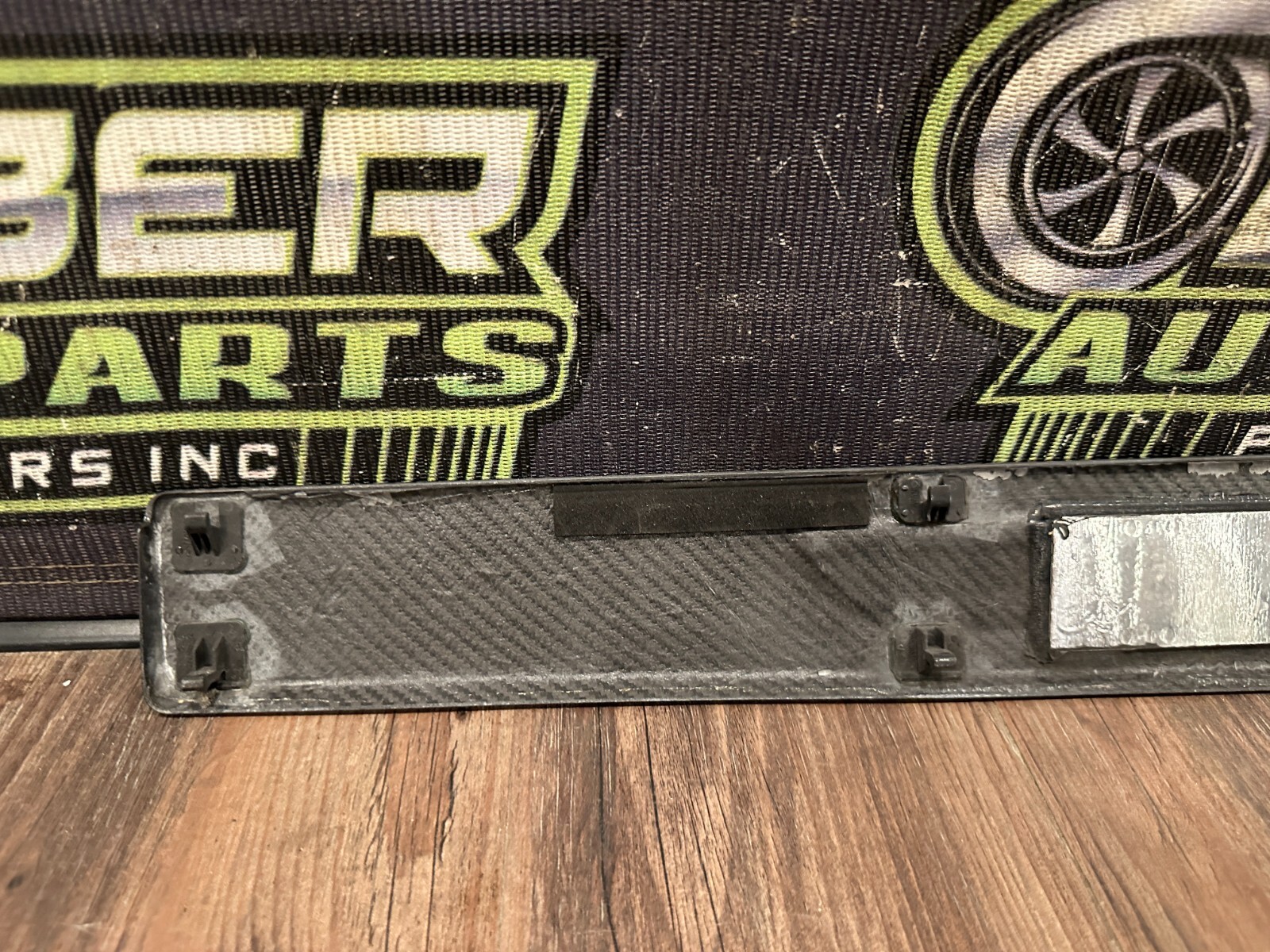 2021 AUDI R8 INTERIOR CARBON FIBER LEFT RIGHT KICK SCUFF PLATES OEM *READ*