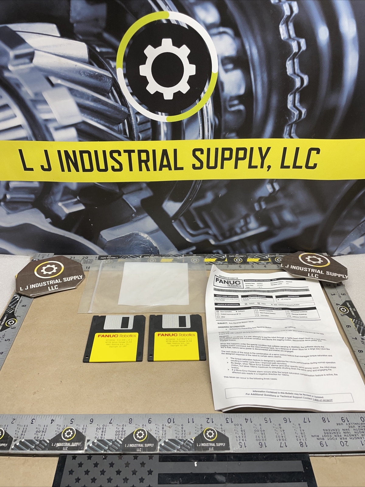 NEW! FANUC MOTIONPKG1-2 Motion Option V4.31D Software (Set Of 2)_FAST SHIPPING!