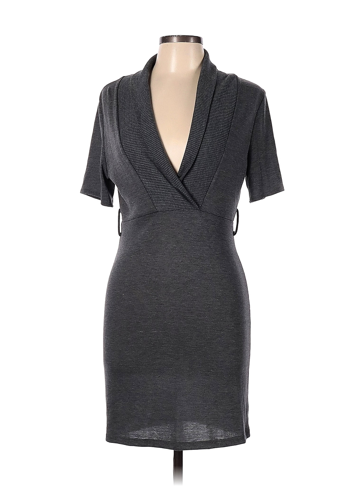 Love Delirious Los Angeles Women Gray Casual Dress L eBay