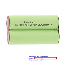 Kastar Ni-MH 2000mAh Battery for Norelco 5862XL Norelco 5863XL Norelco 5864XL