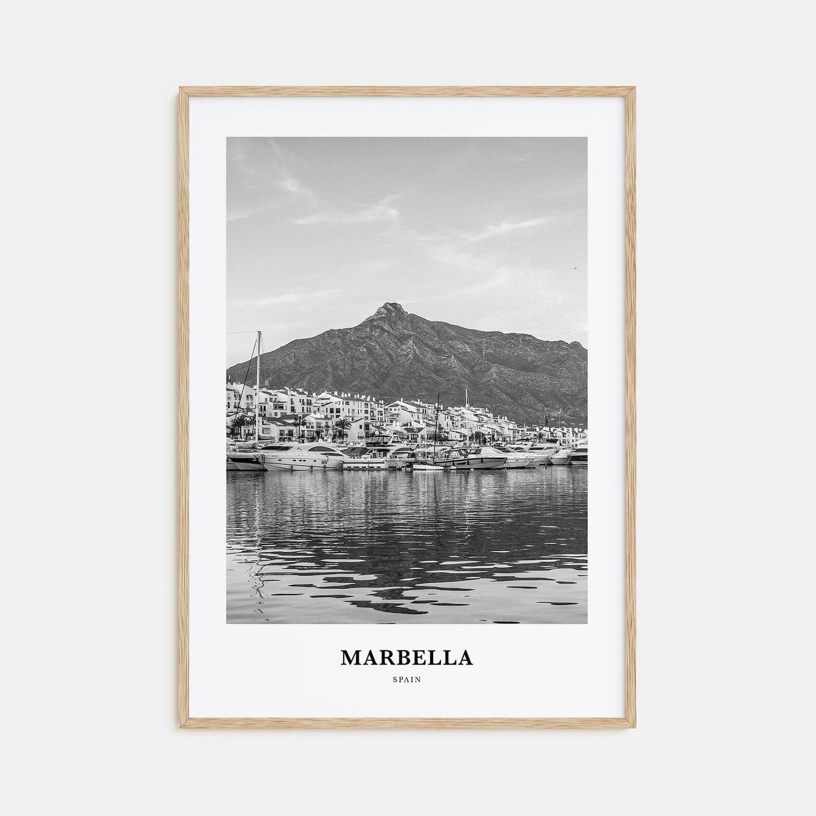 Marbella Wall Art Marbella Wall Decor Marbella Poster Marbella Home Decor