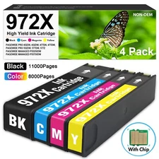 972X Ink Cartridge Compatible for HP PageWide Pro 377dw 452dn 452dw 477dw 972A