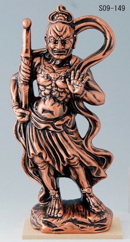 Invite Happiness "Glückverheißende Figur" Buddha Statue Serie Nio Statue ~仁王像~ - Bild 7 von 7