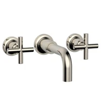 Phylrich 121-56/014 Double Handle Roman Tub Faucet Trim POLISHED NICKEL New!