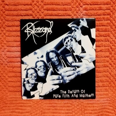 Blizzard - Single 7'' - Pure Filth - Thrash - Venom - Motorhead - Hellhammer