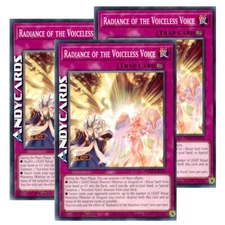 3x RADIANCE OF THE VOICELESS VOICE Common PHNI EN076 • 1Ed