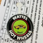 Hot Wheels Redline 1969 Snake Metal Button Unbent Tab Straight From Factory Roll