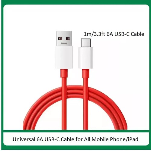 OPPO OnePlus 80W SUPERVOOC Fast Charger with 6A USB-C Cable for Phone/iPad,UK,EU - Picture 9 of 9