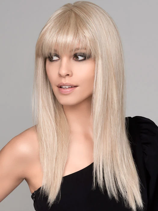 Monofilament top crown wig