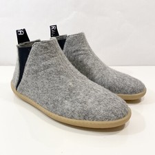 Bill Ringa Chelsea London Slipper 10-10.5 Indoor/Outdoor Gray Wool Minimalist 44
