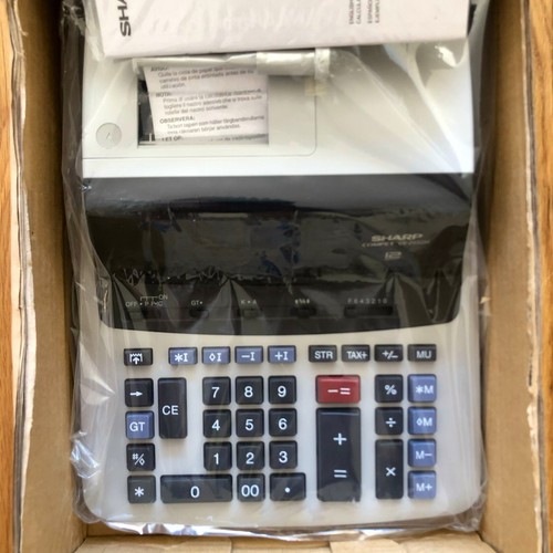 Sharp Compet VX-2652H Electronic Printer Desktop Calculator Large Keys - NEW - Picture 7 of 9