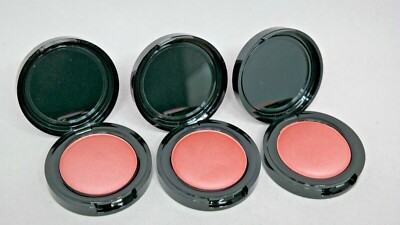 (LOT OF 3) Mally Beauty Bounce Back Blush ROSE PETAL PINK,  0.17 oz Each x3
