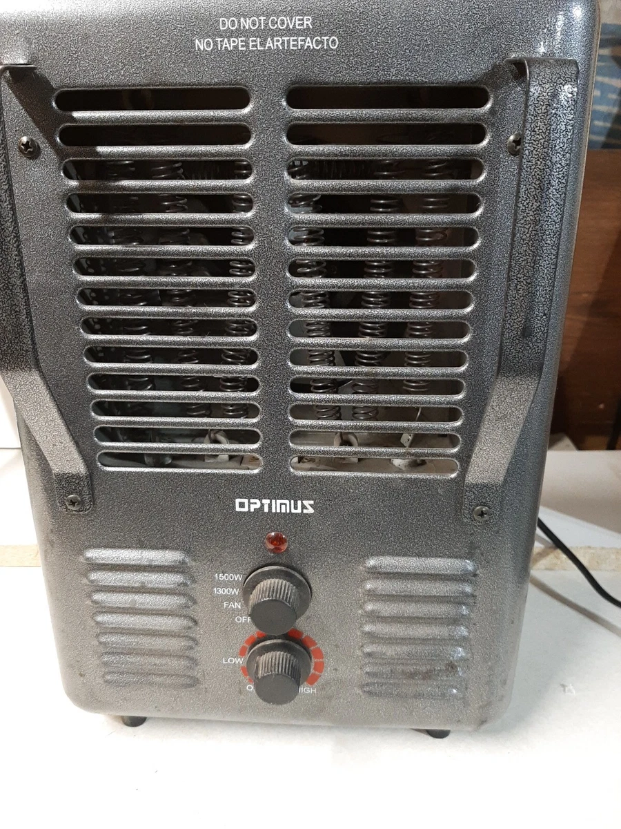 Working Optimus Heater Portable Utility with Thermostat - H3013  630326130138 | eBay