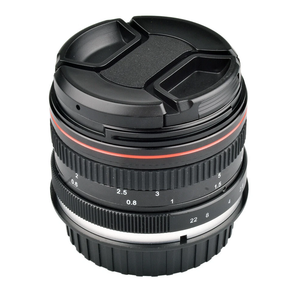 50mm F1.4 Large Aperture Manual Focus Full Frame Camera Lens for Canon Nikon - Image 3 of 4