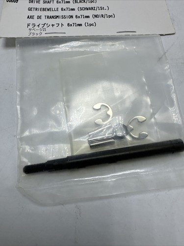 HPI Racing #86089 Drive Shaft 6x71mm Black New In Package - Picture 5 of 9