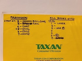 Burai Fighter NES-UF-USA Nintendo Folleto de instrucciones Manual solamente