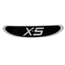 Nitro X5 Raised Foam Filled Boat Decal Single 8 1/8 Inch 157579