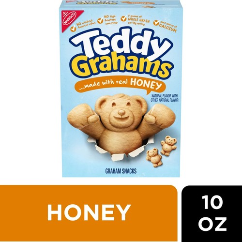 Nabisco Teddy Grahams Honey Graham Snacks 10 oz - 第 1/5 張圖片
